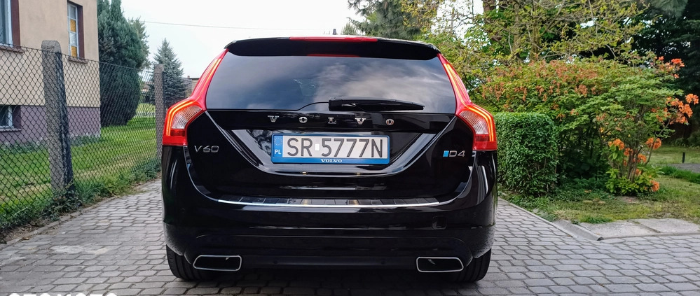 Volvo V60 cena 68900 przebieg: 152000, rok produkcji 2016 z Rybnik małe 106